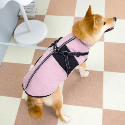 Warm Dog Jacket for Winter, Windproof Dog Vest Coat for Small Medium Large Dogs - Image 1 of 4