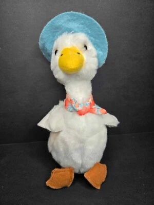 TY Peter Rabbit Jemima Small White Goose Plush 8" Soft Goose - Image 1 of 4