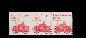 US Scott #1908, Plate #9 Coil 1981 Fire Pumper 20c VF MNH - Picture 1 of 1