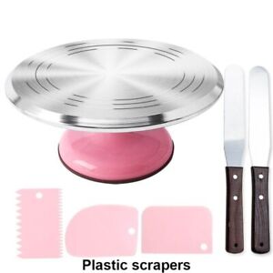 Turntable Cake Decoration Accessories Set Rotating Cake Stand Tools