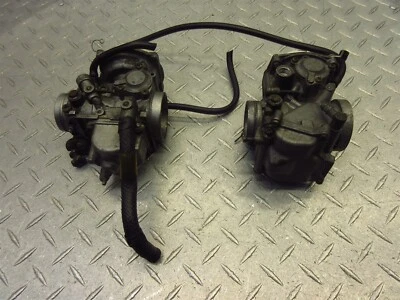 1990 88-91 Suzuki VS750GLP VS750 Intruder 750 OEM Carburetors Carbs REBUILD - Image 1 of 4