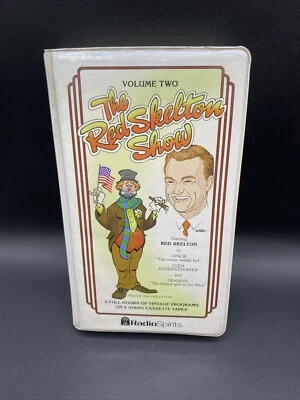 The Red Skelton Show Vol  2—9 Hours on 6 Cassettes - Radio Spirits Vintage Foto 1 de 4