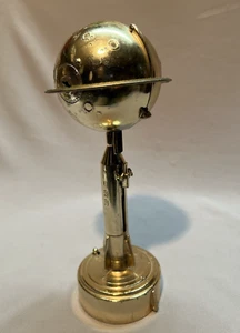 Vintage Gold Toned Mechanical Coin Rocket Bank Destination Moon - NASA - Picture 1 of 4