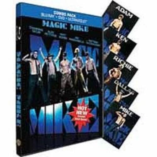 MAGIC MIKE Combo Pack Blu-rayDVDUltraviolet PLUS EXCLUSIVE Charact - VERY GOOD - Image 1 of 1