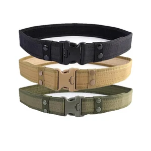 Ceinture Tactique Militaire Décontractée Hommes Armée De Combat Ceinture 2" Belt - Picture 1 of 11