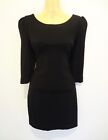 *GORMAN* STUNNING BLACK SOFT STRETCHY DRESS FOR ANY OCCASION sz8 WORN ONCE!