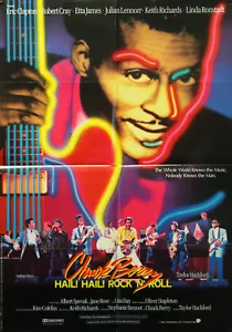 "CHUCK BERRY HAIL! HAIL! R'n'R" Affiche allemande 1987 (Taylor HACKFORD) 60x80cm - Foto 1 di 1