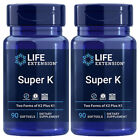 Super K with Advanced K2 Complex (MK-7) 2X90 gels Life Extension 