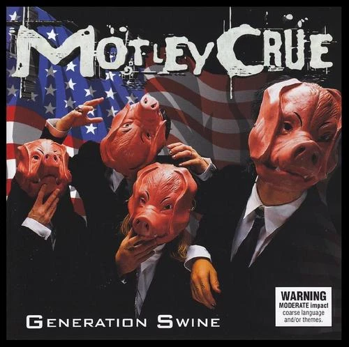 MOTLEY CRUE - GENERATION SWINE D/Rem CD w/BONUS *NEW* - Image 1 of 1