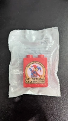 Legoland Florida 10th Birthday Anniversary Celebration Brick Red Duplo RARE - Image 1 of 3