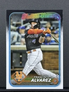 2024 Topps #383 Francisco Alvarez - Picture 1 of 2