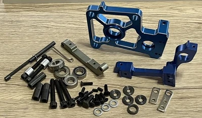 CNC ENGINE MOUNT / GEAR PLATE SET For Duratrax Firehammer SMT XTM VRX 1/5 RC - Image 1 of 4