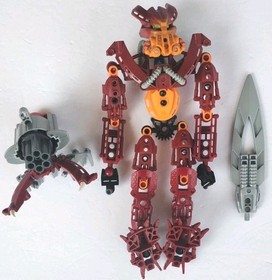 Lego Bionicle Mahri Toa Jaller 8911 Incomplete 