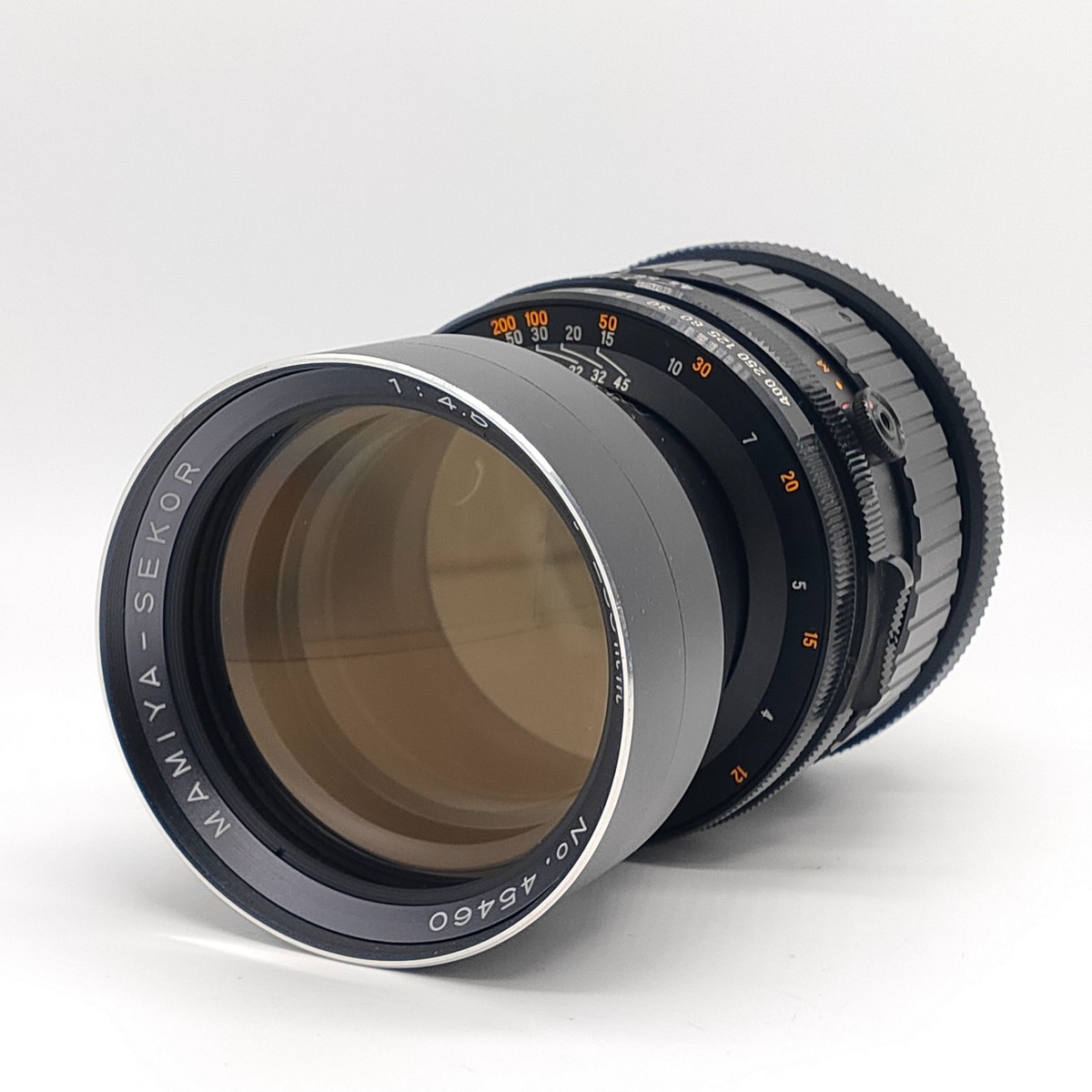 ★極美品★MAMIYA SEKOR Z 250mm f4.5 W #372 Mamiya-Sekor Z 250mm F/4.5 [W] | LENS-DB.COM