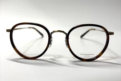 OLIVER PEOPLES MP-2 Miyabi Sunglasses Eyewear 46□24-148 DM Black ATGold w/Case - Image 1 of 4