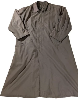 Vintage Brooks Brothers Trench Coat Mens XL Tan Removable Liner Made USA 80s - Image 1 of 4