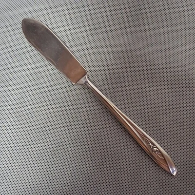 Cuchillo International Silver Silver Tulip Butter plateado 7" 1956 Foto 1 de 4