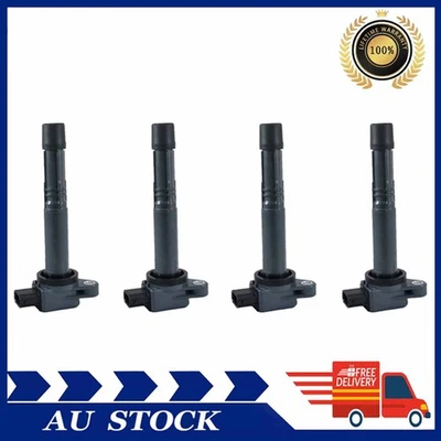 Bobina de encendido nueva 4 piezas para Honda Civic Accord Euro Integra CR-V Odyssey S2000 AU Foto 1 de 4