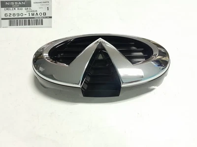 Genuine OEM Front Grille Emblem Infiniti M37, M56 2011 - 2013 62890-1MA0B - Изображение 1 из 2