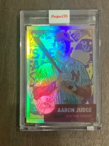 Topps Project 70 Aaron Judge by Morning Breath #123 Rainbow Foil 5 of 70! - Picture 1 of 2