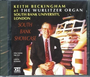 KEITH BECKINGHAM - South Bank Showcase CD [NEW & SEALED] University Wurlitzer - Picture 1 of 2