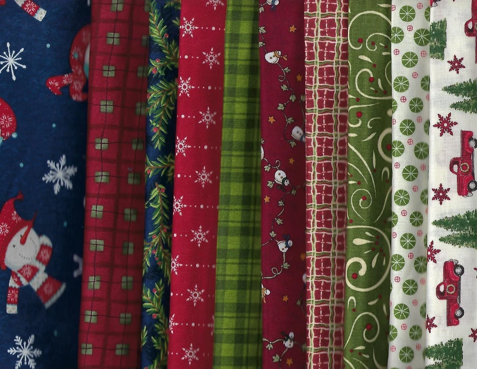 Moda Sandy Gervais Deb Strain Cotton Quilt Fabric 10 Fat Quarter Cuts LAST! - Image 1 of 1