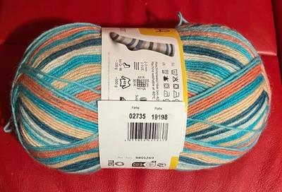 REGIA Festival Color, Pairfect, 4 hilos, Funky Stripes Color Calcetín Hilo Foto 1 de 2