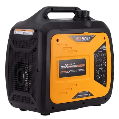 Quiet 65dB Gasoline Portable Generator 5000W Digital Display Remote Start - Image 1 of 4