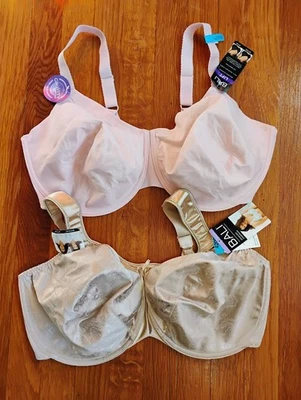 Bali Womens Beauty Lift Uplifting Support Underwire Bra 42DDD - Lot of 2 - NWT - Image 1 of 4