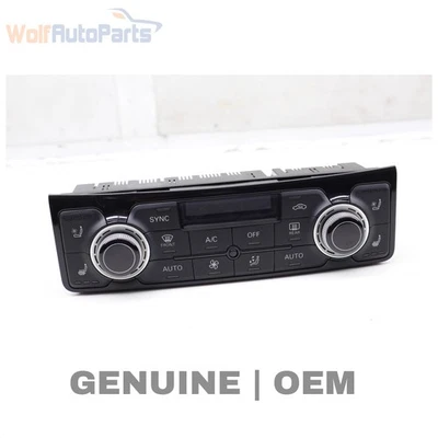 2015-2018 AUDI A8 QUATTRO - Controle climático dianteiro CA / UNIDADE TEMP 4H0820043P - Imagem 1 de 4