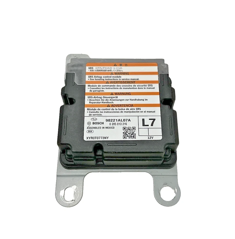 2017 SUBARU OUTBACK módulo de controle de saco de impacto 98221AL07A FABRICANTE DE EQUIPAMENTO ORIGINAL - Imagem 1 de 4