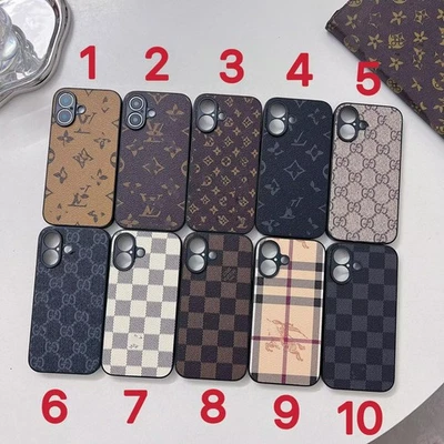 Premium iPhone 16 15 14 Pro Max Plus 13 12 11 XR XS Stylish shock-proof case - Image 1 of 4