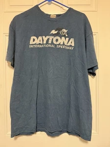 Vintage Daytona International Speedway Shirt - NASCAR Racing Men’s Large Blue - Bild 1 von 7