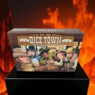 Dice Town Wild West Board Game Complete Matagot Maublanc Cathala 100% COMPLETE - Image 1 of 4