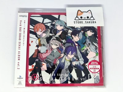 Vivid BAD SQUAD SEKAI ALBUM vol.2 Standard Edition  From Japan CD 12tracks Music - Image 1 of 3