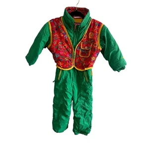 Obermeyer Vintage Ski Snow Suit One Piece Outerwear Size 5 - Picture 1 of 11