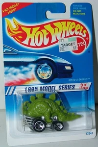 Hot Wheels 1995 Nuevo Modelo Serie 4 de 12 Speed-A-Saurus #345 Verde - 5 Radios - Imagen 1 de 1