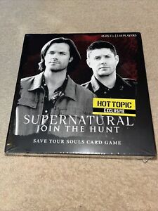 Supernatural Join The Hunt - Save Your Souls Card Game - NEW - Hot Topic Exclusv