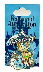 Disney Pin 2008 WDW Disney World Chip Dale Attraction Expedition Everest LE 3000 - Picture 1 of 3