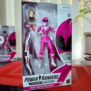 Power Rangers Lightning Collection Mighty Morphin Pink Ranger Kimberly *MINT* - Picture 1 of 16