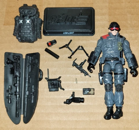 GI Joe POC Low Light Pursuit of Cobra 25th Anniversary Cover