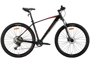 Mountainbike Hardtail MTB 29" Aluminium Scheibenbremsen Schwarz RH 48 cm Fahrrad - Bild 1 von 3