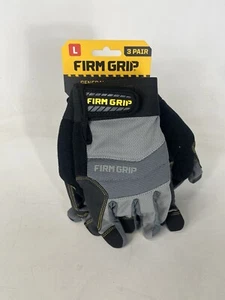Firm Grip General Purpose Working Gloves, Touch Screech, 3-Pair Pack, Large - Picture 1 of 4