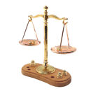 Miniature Brass Law Scale Replica - Ideal for Law Students and Collectors