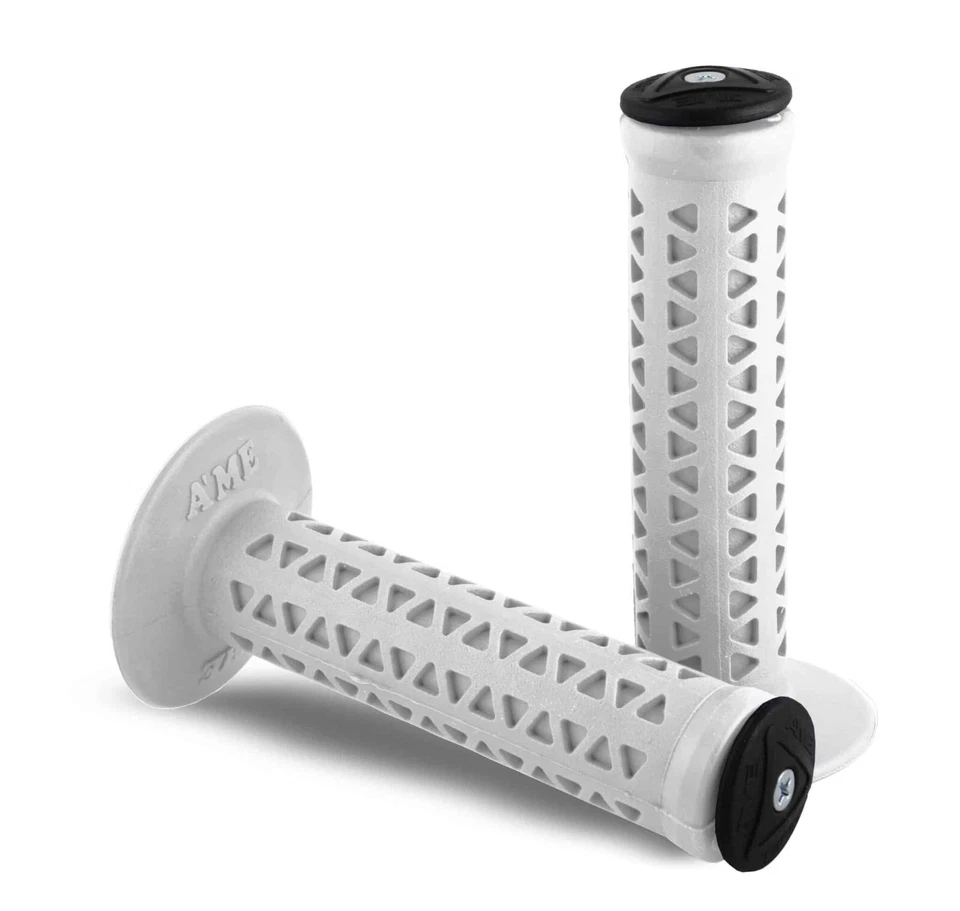 Empuñaduras retro para bicicleta Old School 702 AME BMX - A'ME Grip Savers incluidos - BLANCO Foto 1 de 1