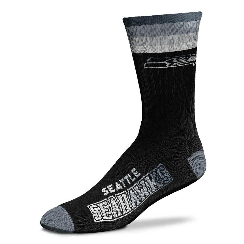 Calcetines para hombre Seattle Seahawks Platinum Deuce Foto 1 de 1