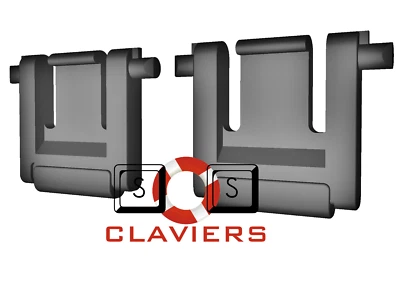 Pieds de remplacement pour clavier Sharkoon Purewriter TKL RGB - Image 1 of 3