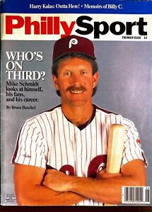 Mike Schmidt Philly Sport Magazine 1988 Premiere issue vintage