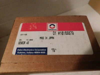 16168879 1994 FULL SIZE BUICK OLDS PONTIAC FRONT IMPACT SENSOR ARMING SENSOR  - Image 1 of 3