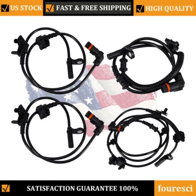 JUEGO DE 4 SENSORES DE VELOCIDAD DE RUEDA ABS APTOS PARA CHRYSLER 300 C/LX 2005-2010 2,7 L 5,7 L Foto 1 de 4